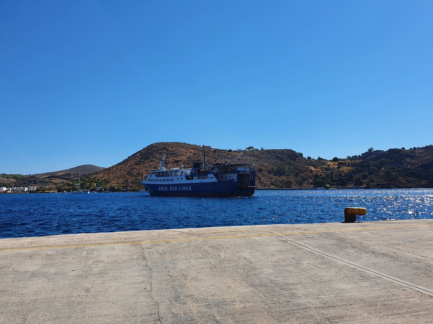 Patmos ferry port