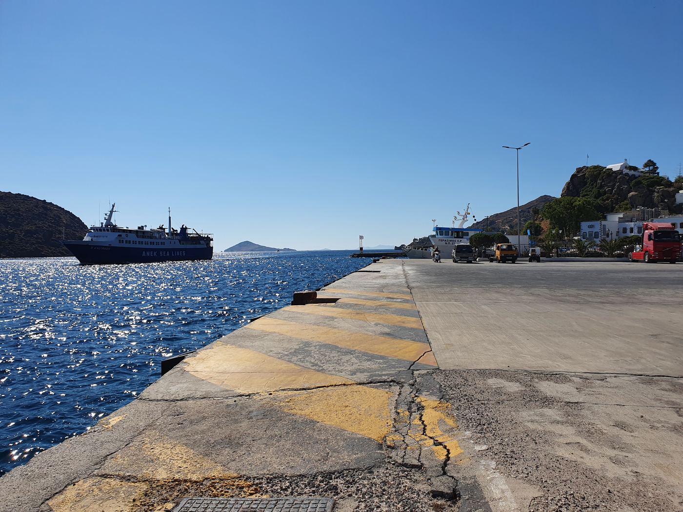 Patmos ferry port