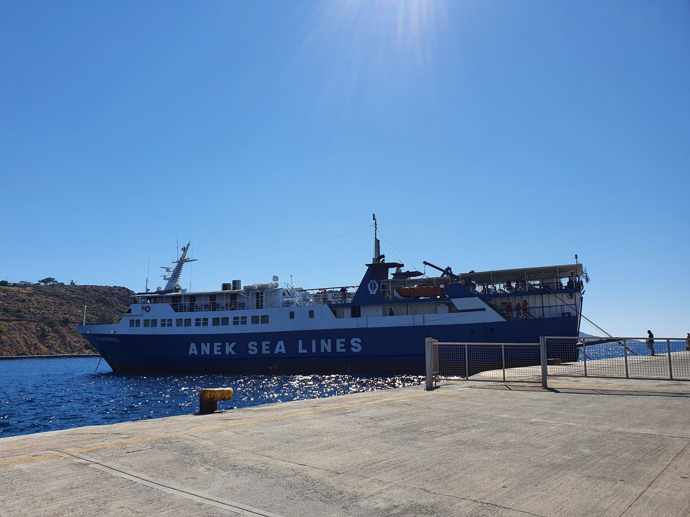 Patmos ferry port