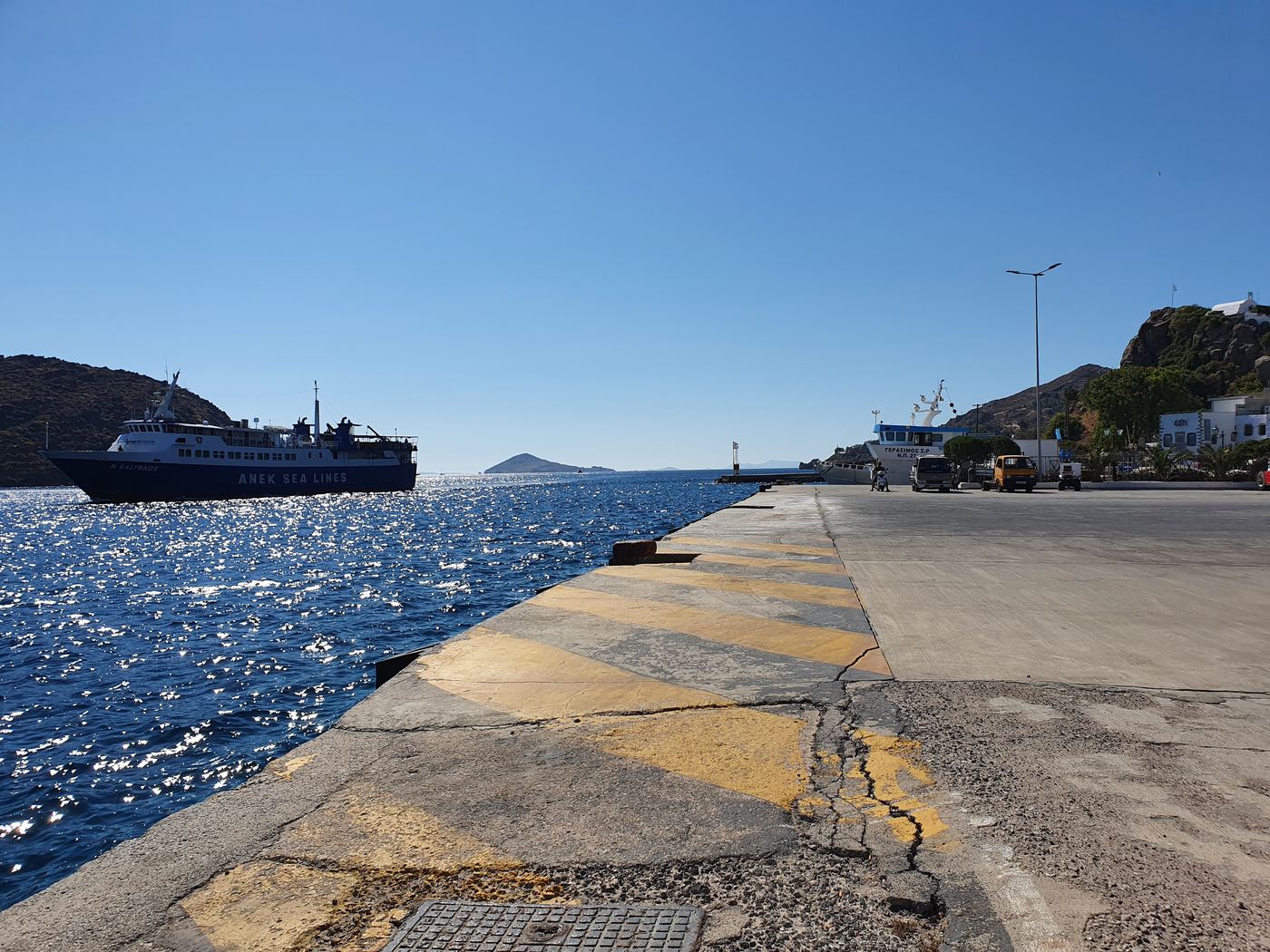 Patmos ferry port