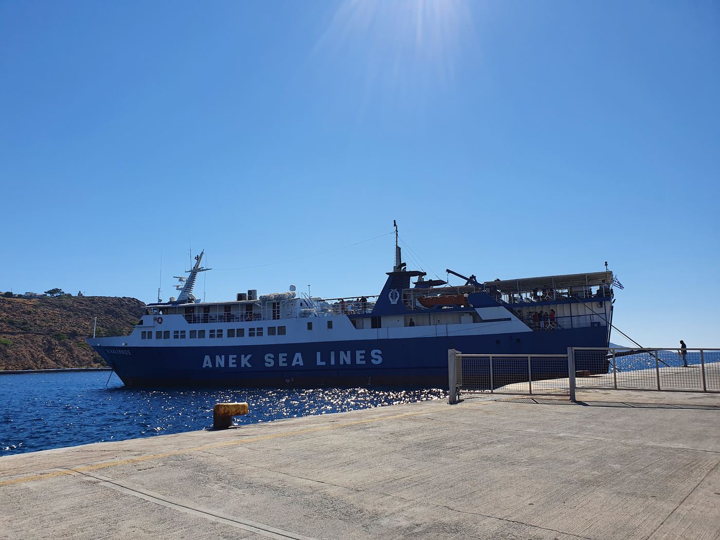 Patmos ferry port