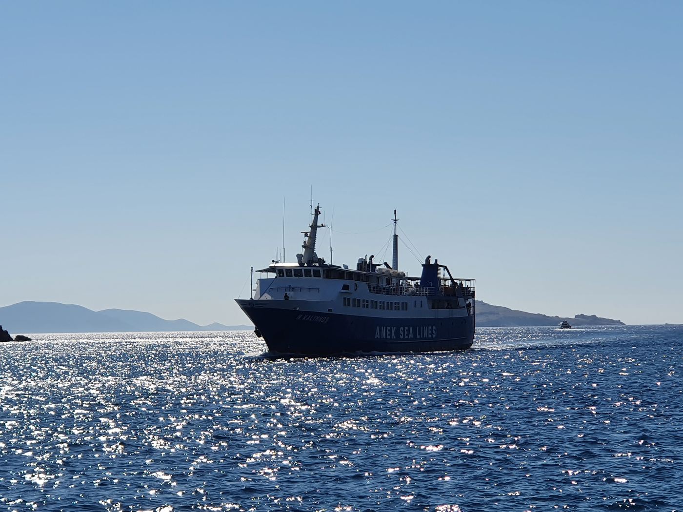 Patmos ferry port