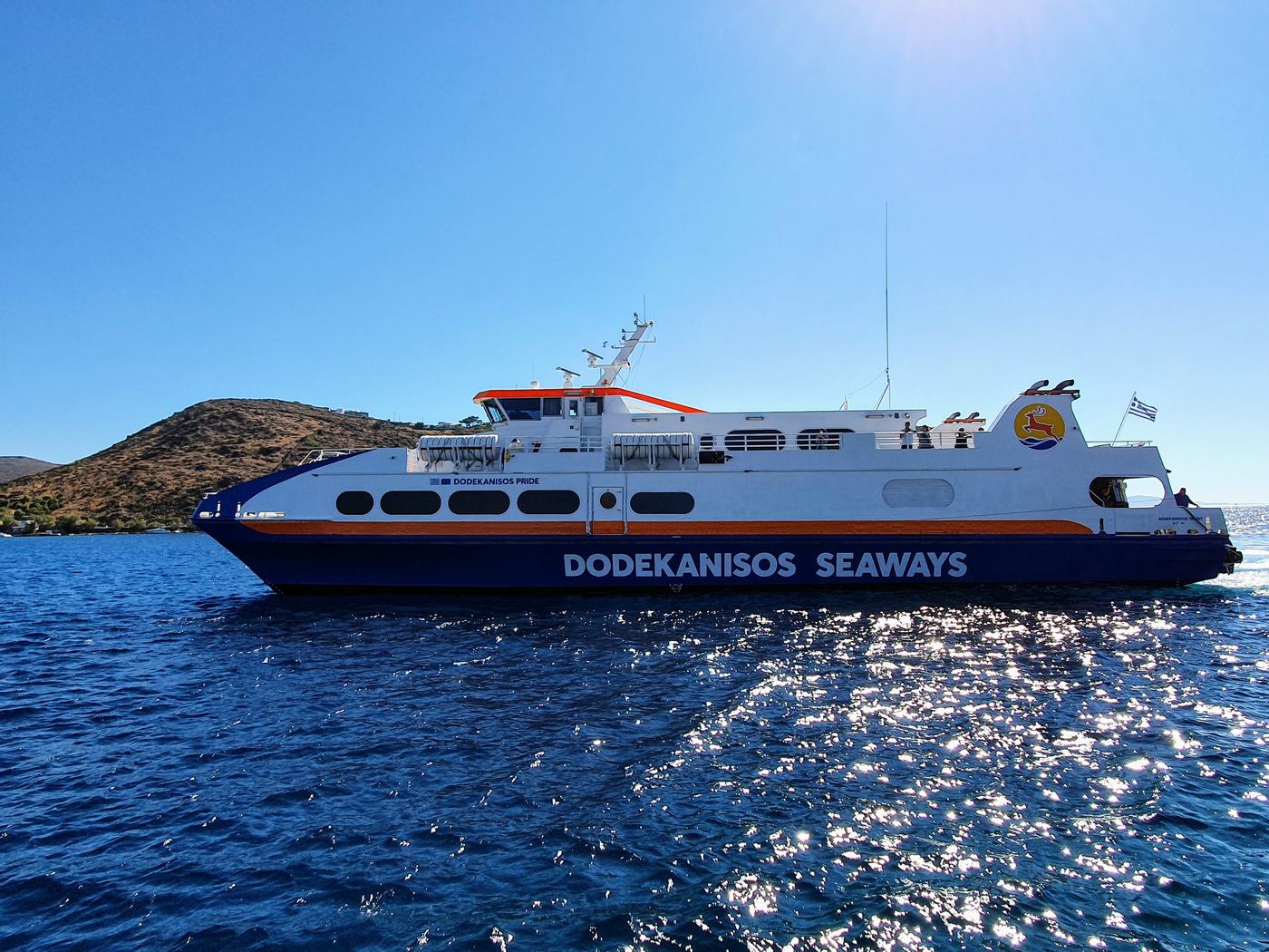 Patmos ferry port