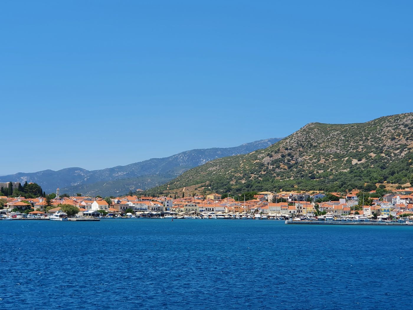 Pythagorio ferry port