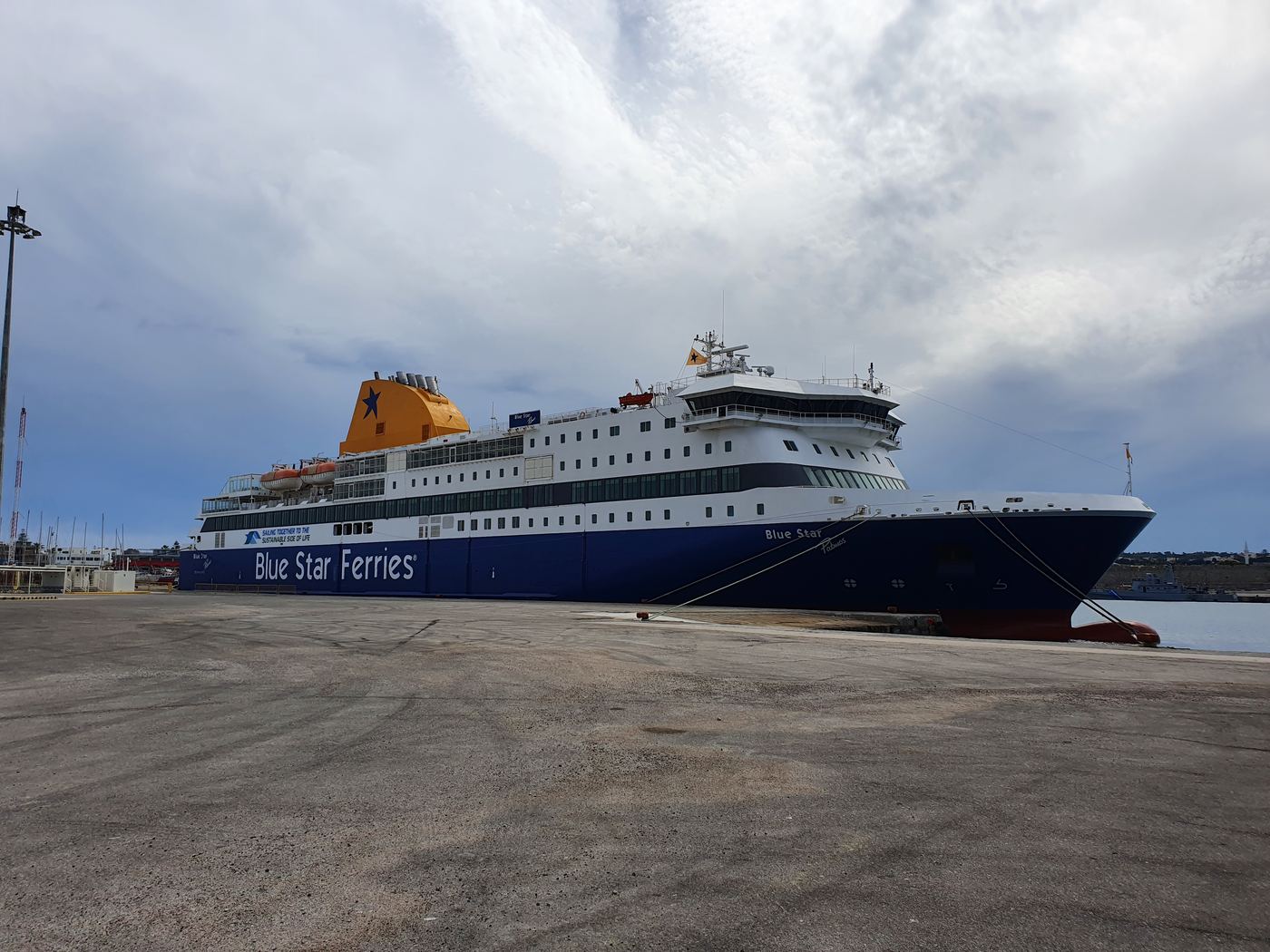 Rhodes ferry port