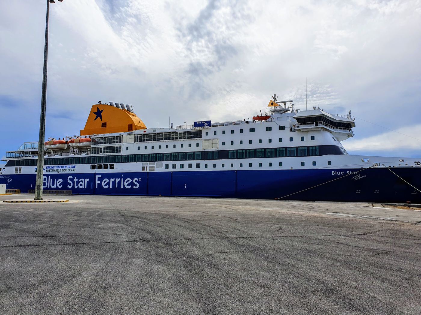 Rhodes ferry port