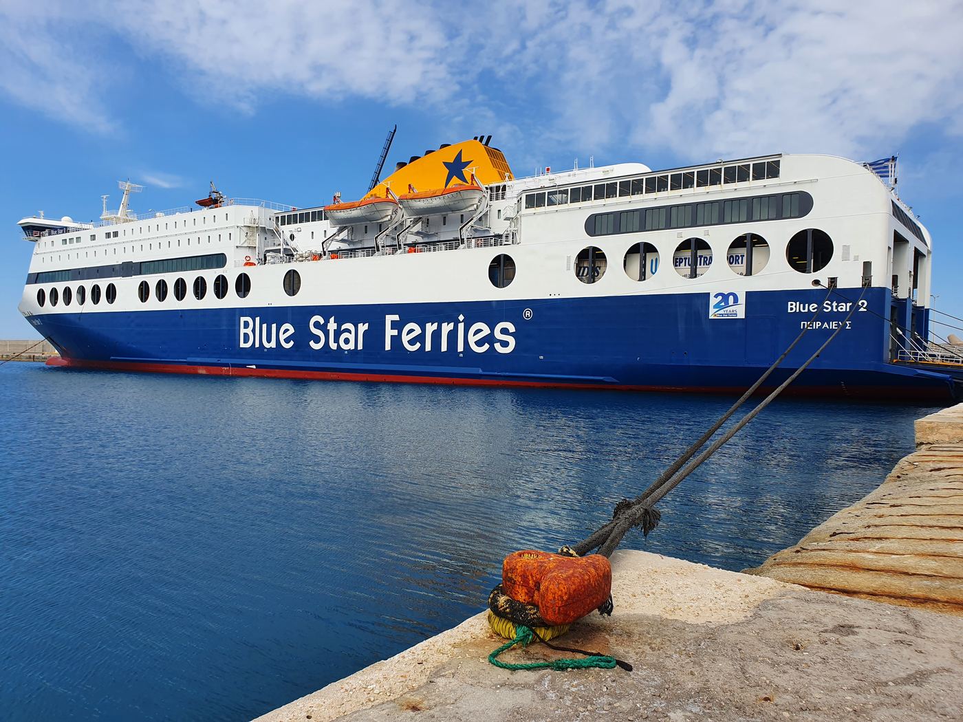 Rhodes ferry port