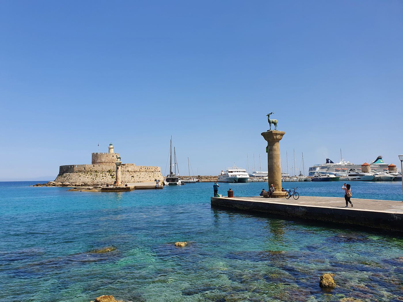 Rhodes ferry port