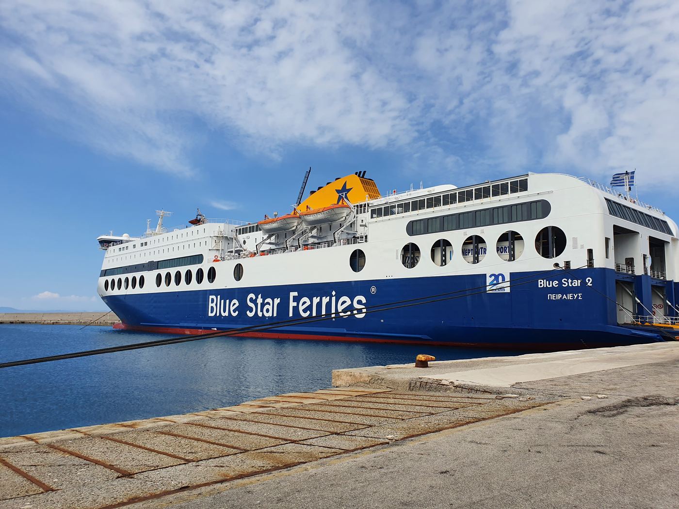 Rhodes ferry port