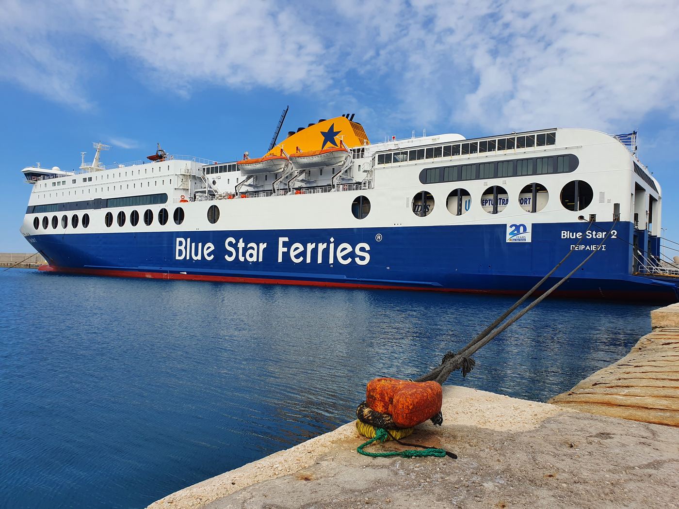 Rhodes ferry port