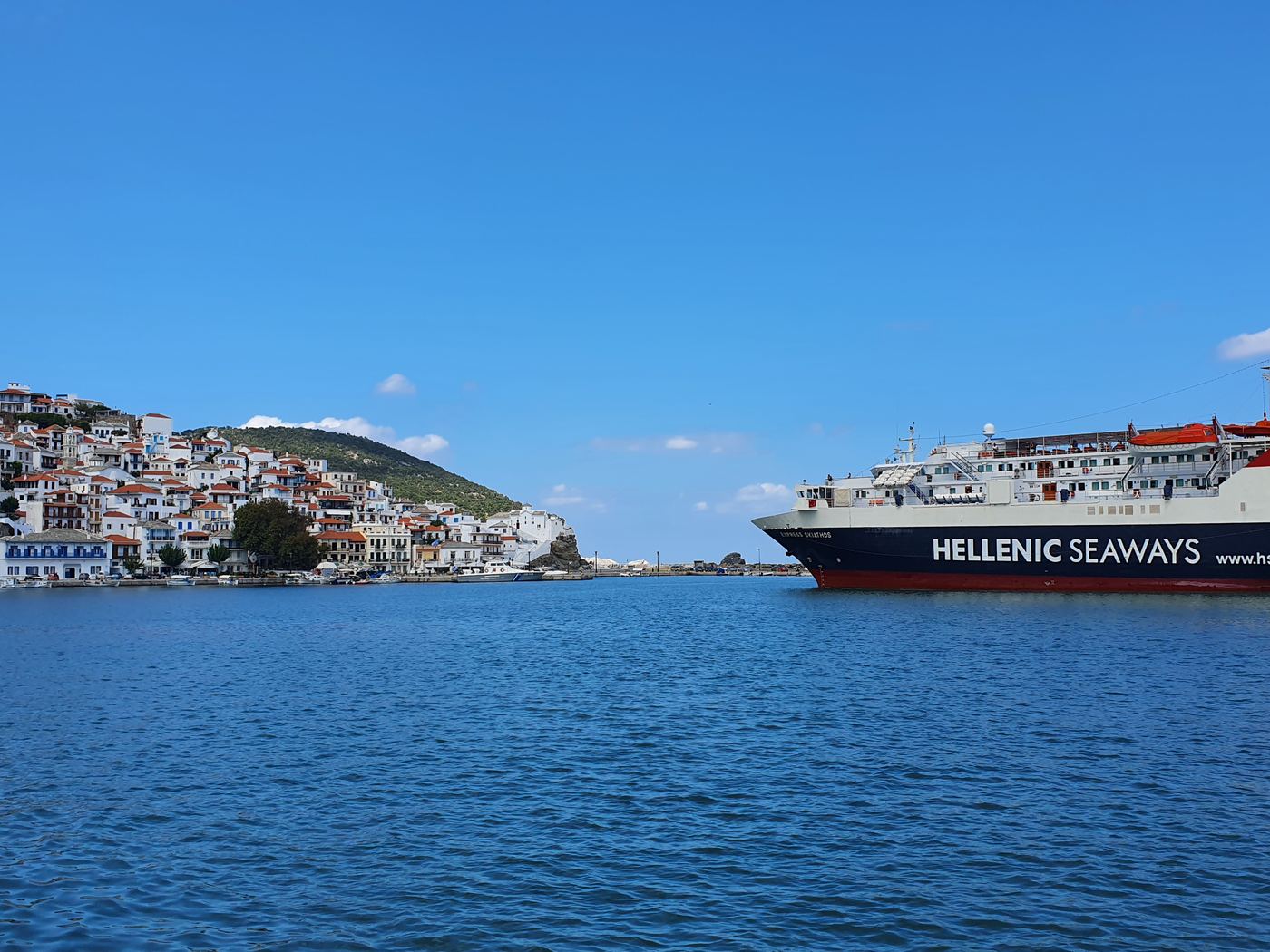 Skopelos ferry port
