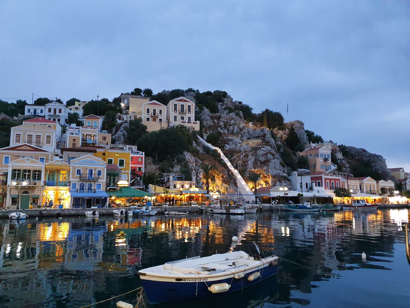 Symi ferry port