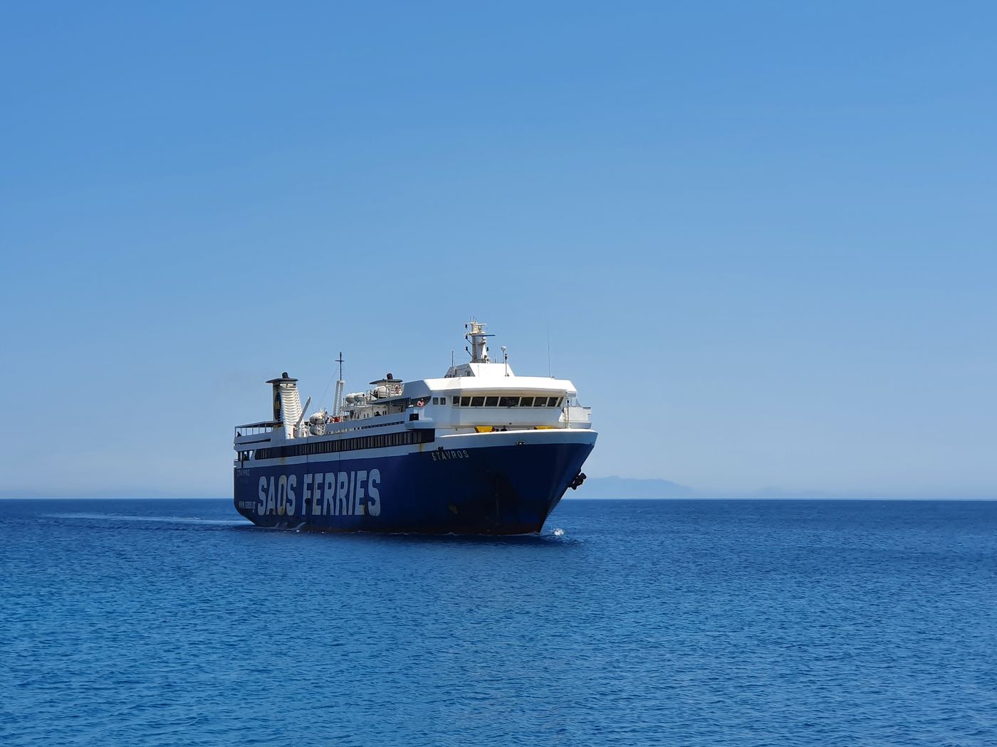Tilos ferry port