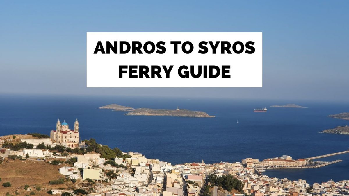 Ferry Tickets to Andros - View Schedules & Book Online
