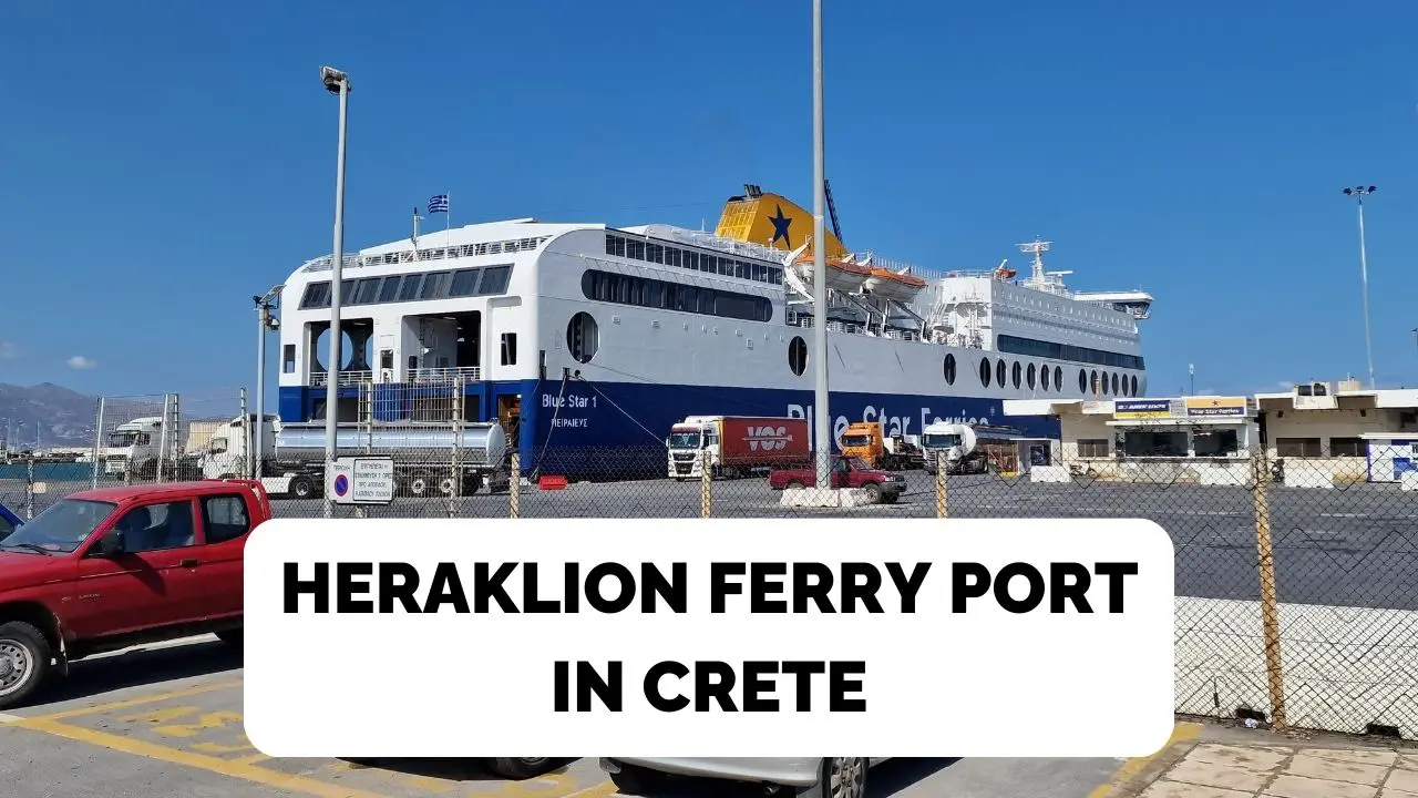 heraklion ferry port crete